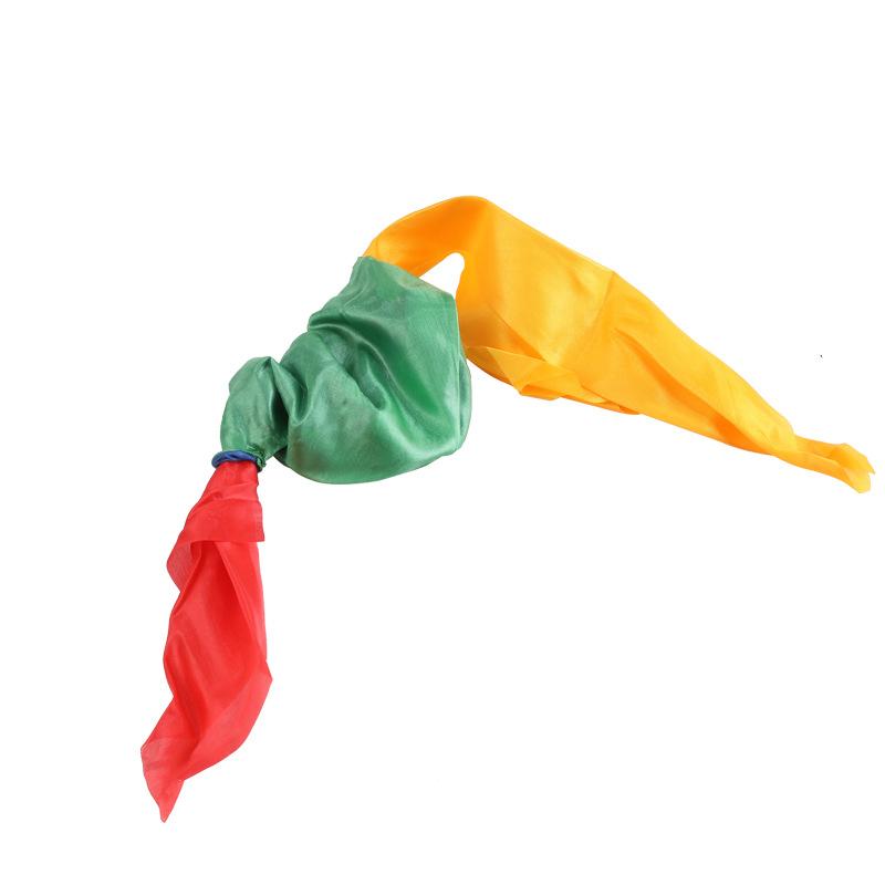 

22 см * 22 см Шелковый шарф, меняющий цвет Шелковый шарф мгновенно трансформируется Волшебный шелковый шарф Игрушка фокусника Сценическая магия Реквизит для фокусов красный