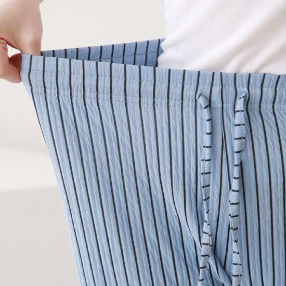 From Heart Marine Stripe Banding Wide Pants