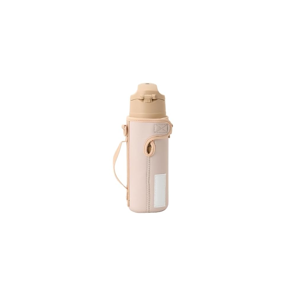 Sanrio Pochacco Stainless Steel Bottle with Cover for Children, 470mL Capacity, Name Space,