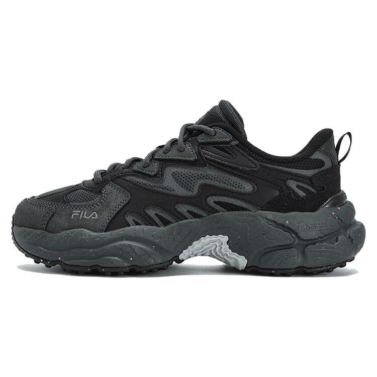 FILA Fern Sneakers  Black Green  Women s F12W331101ADB 37.5