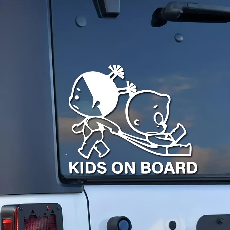Child warning car sticker creative&funny stickers for cartoon fans&lover,high quality for car trucks motorcycles &laptops