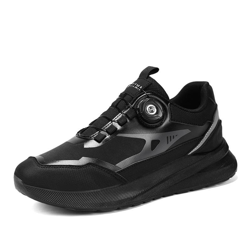 Four Seasons Outdoor Mountaineering Casual Shoes New Rotary Buckle Sneakers Sleeve Anti-skid Shoes 39