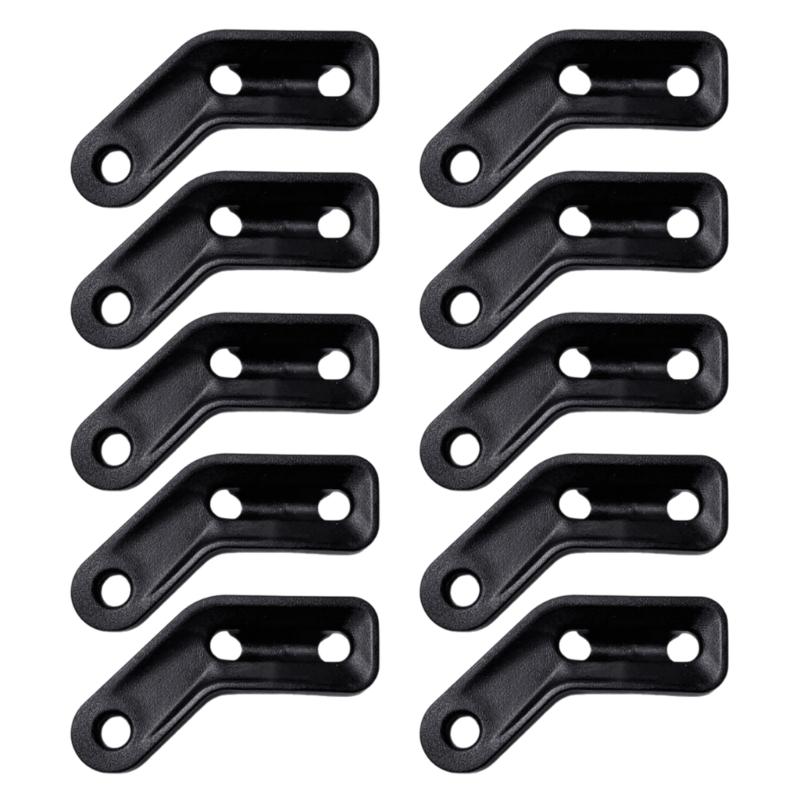 

10Pcs 3 Eye Heavy Duty Tent Guyline Adjuster Cord Lock Quick Releases Nylons Rope Tightener For Camping Mountaineering 1