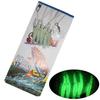 5 sztuk / zestaw Luminous Shrimp hook przynęta wędkarska pojedynczy haczyk przynęta przynęty hak miękka przynęta fałszywa miękka przynęta