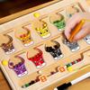 Toddler Montessori Toys 2 In 1 Wooden Magnetic Color & Number Maze With Drawing Board Color Sorting Counting Matching Toy