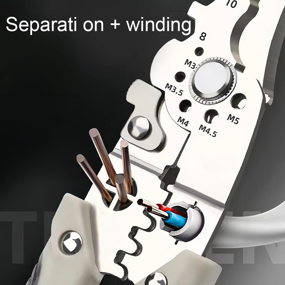 Electrician Tools Wire Stripping Pliers Multifunctional Wire Stripping Pliers Hand Tool Versatile For Various Wire Sizes