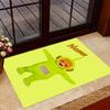 Purple Teletubby Space Customize Your Name Floor Rug Office Rug Design for Decorate room Dormitory Balcony Outdoor Anti-slip Rug Office home decor