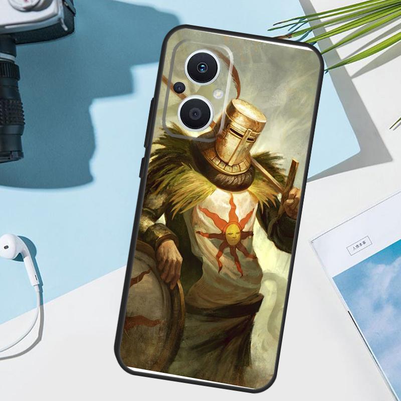 Praise the Sun Dark Souls Cover For OPPO Reno 8T 7 8 Lite 14F 13F 12F 11F 14 13 12 11 10 OPPO Find X8 X6 X5 X9 Pro Case