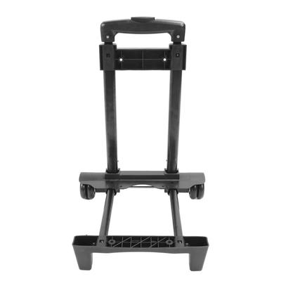 Folding Hand Truck Iron Multifunctional Heavy Duty Hand Cart with 2 Wheels for Electrician