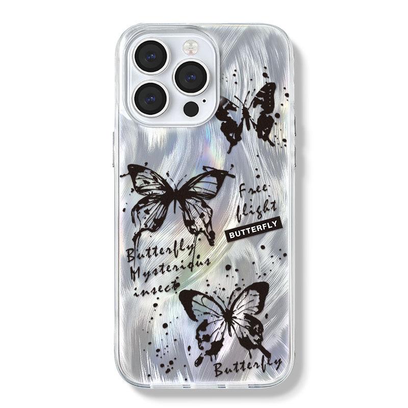 

Прозрачный чехол Zhitai Feather Yarn для iPhone 12-16 Pro Max iPhone 12 Pro Max