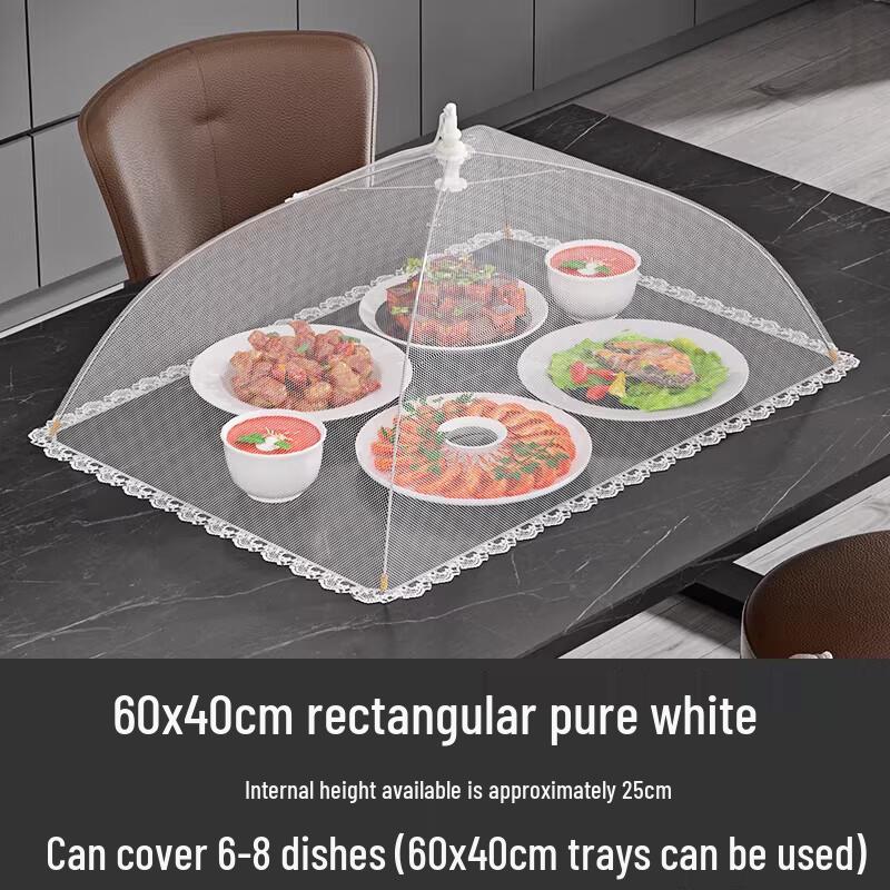 Foldable Anti-Fly Mesh Food Cover