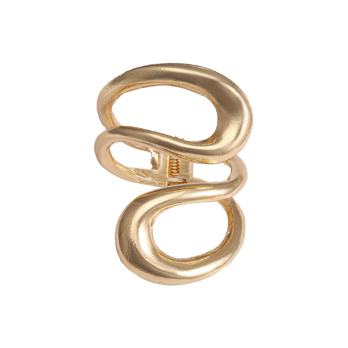 

Преувеличенные металлические полые геометрические регулируемые открытые браслеты для женщин и мужчин, уличные хип-хоп панк-ювелирные изделия, аксессуар для вечеринки