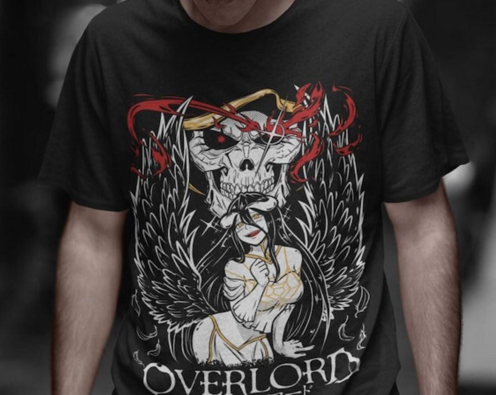 Unisex Albedo T-Shirt, Anime T-Shirt, Demon Girl, Unisex Manga Waifu Shirt 2XL