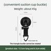 Strong Load-bearing Suction Cup Hook Heavy Duty Car Tent Anchor Hook Outdoor Camping Car Repair Fixing Accessory