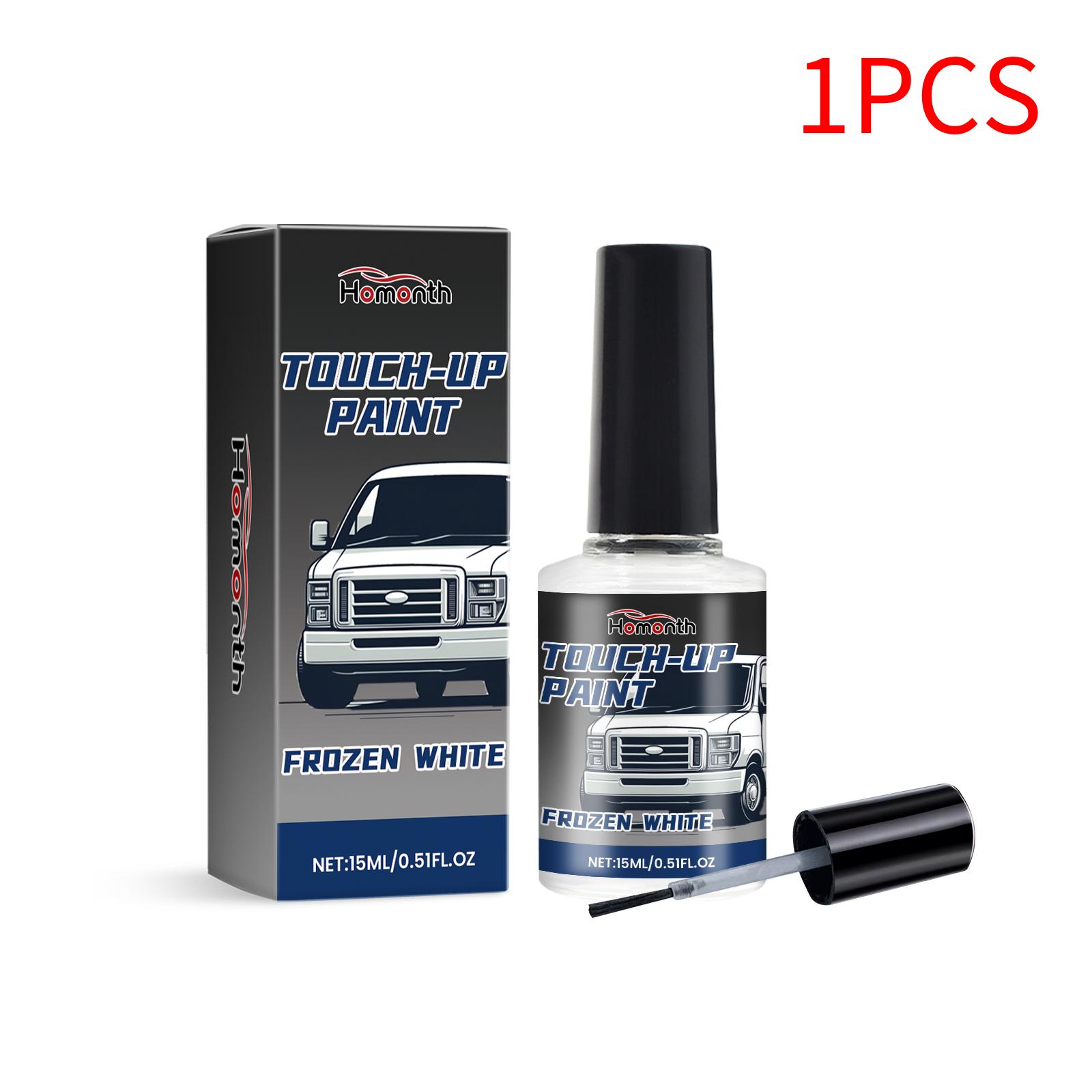 15ml car white touch-up paint repair car self-brushing paint scratch repair touch-up paint pearl white car special