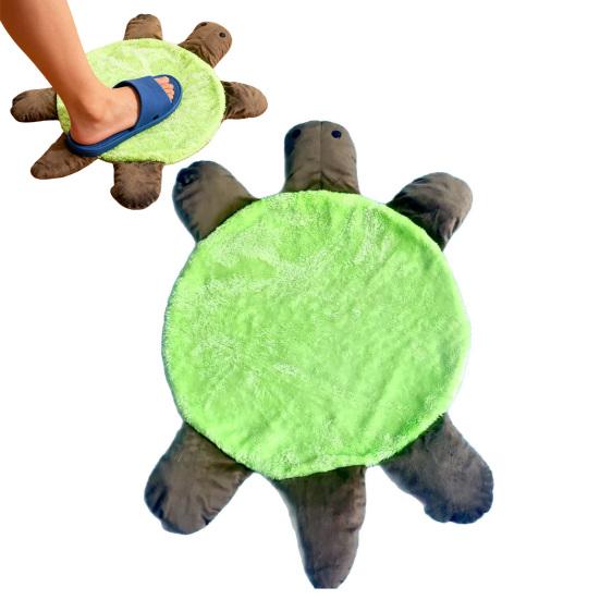 Podložka na čištění podlah Oboustranná Opakovaně použitelná Mop ve tvaru želvy Dlaždice Dřevo Laminát Mramorové podlahy Omyvatelný Čistič