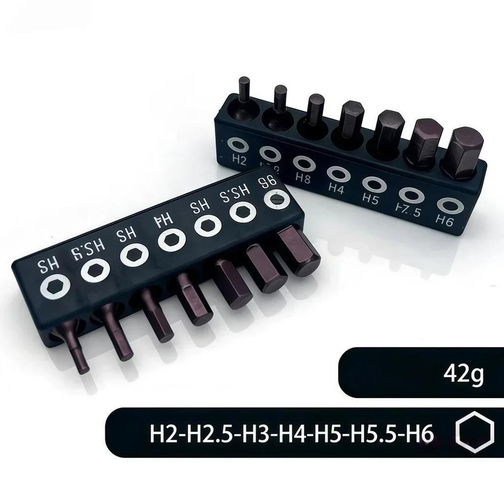S2/CRV Screwdriver Bit Set 25mm Plum blossom Hex socket Cross Screwdriver head Power Drill Adapter Screw Driver Hand Tool