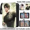400/900pcs Love and Deep Space Card Album Book Folder 4/9 Card Slots Collections Zipper Double Pocket Card Binder Holder