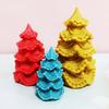 Silicone Molds Christmas Tree Candle Molds Handmade Casting Molds Ornament Molds Craft Supplies Plaster Molds