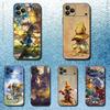 M-Moogle Final Fantasy V-Vivi Handyhülle Für iPhone 17,16,15,14,13,12,11,Pro,Max,Plus,E,SE4,Air,Mini Schwarz Weich Hülle