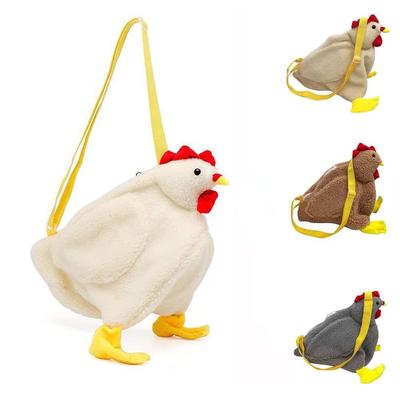 Kobiety Śliczny Kurczak Zwierząt Styl Torebka Na Ramię Dziewczyna Kura Torebka Crossbody Torba