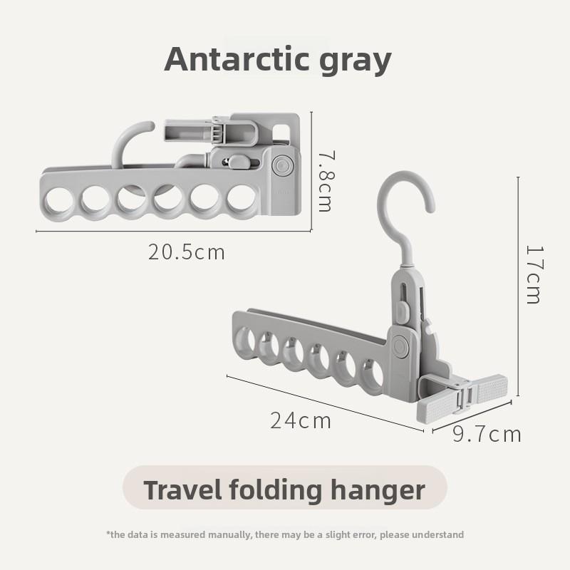 Travel Folding Clothes Hanger, Portable Travel Clothes Drying Rack, Hanging Rack, Indoor Clothes Hanging, Business Trip Clothes Hanging
