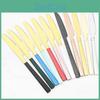 Steak Black Knife Cutlery 6pcsset Gold Stainless Steel Dinner Table Knife Set Western Restaurant Knife Flatware Dinnerware Set
