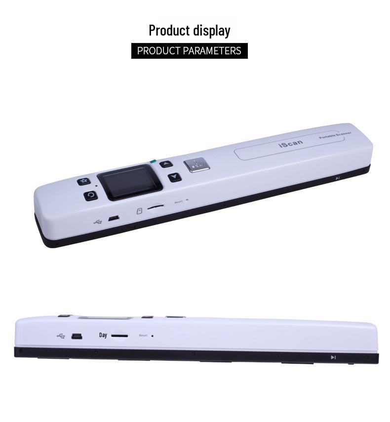 Compact Wireless A4 HD Handheld Book & Document Scanner