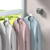 Bathroom Accessories Storage Hanger Retractable Clothesline Wall Mounted Invisible Adjustable Laundry Line Clothes Drying Rack