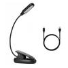 LED Book Light Bedroom 3-level Brightness 360° Flexible Neck
