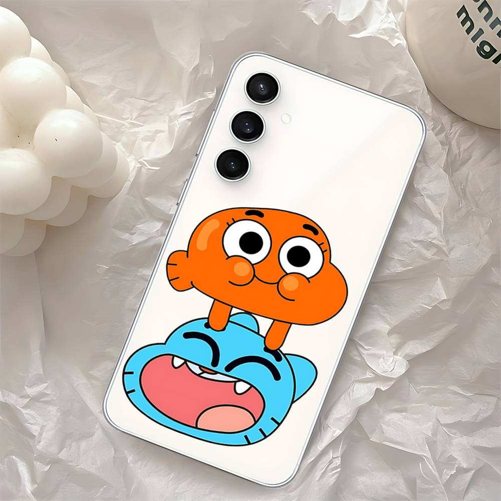 Süße H-Darwin Watterson-S Handyhülle Für Samsung Galaxy Transparente Hülle A52 A12 A51 S21 Edge S22ULTRA S23 S24 S20LITE Plus Ult