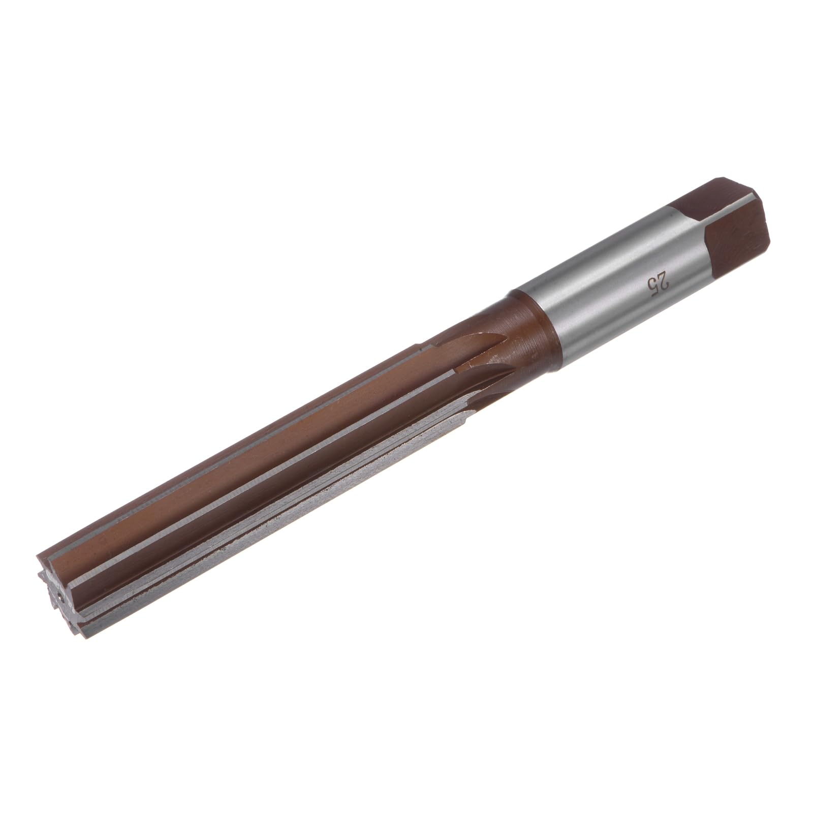 

uxcell Hand 25mm H7 Metric Reamer Drill Straight 9SiCr Alloy Steel Cutting Tool for Metal and Wood Hole Enlargement Reamer, Bit, Edge,