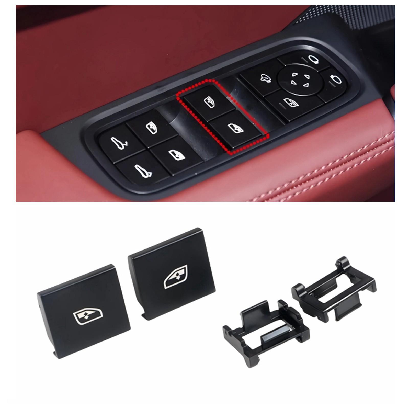 Master Power Window Switch Push Button Cover for Porsche Panamera 971 2017- Master Front Left Door Gl