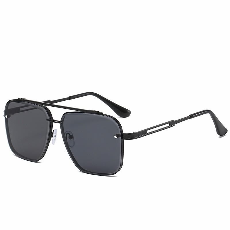 

Square Sunglasses Men Metail Frame Glasses Resin Lens Male Sun Glasses Driving Travel Outdoor Eyewears Oculos De Sol UV400 Other