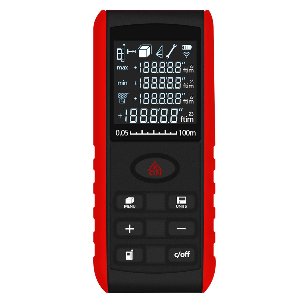 Professional Laser Rangefinder 40M 60M 100M Laser Distance Meter Trena Laser Tape Range Finder Build Measure Device Ruler