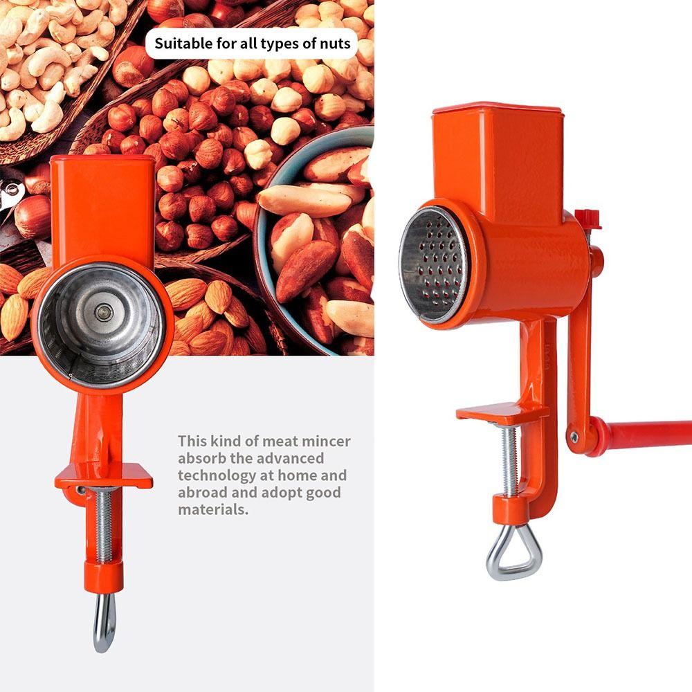 Ruční provoz Ruční klika Mlynček na obilí Nerezové nože Sekáček na ořechy Mlýnek Ruční provoz