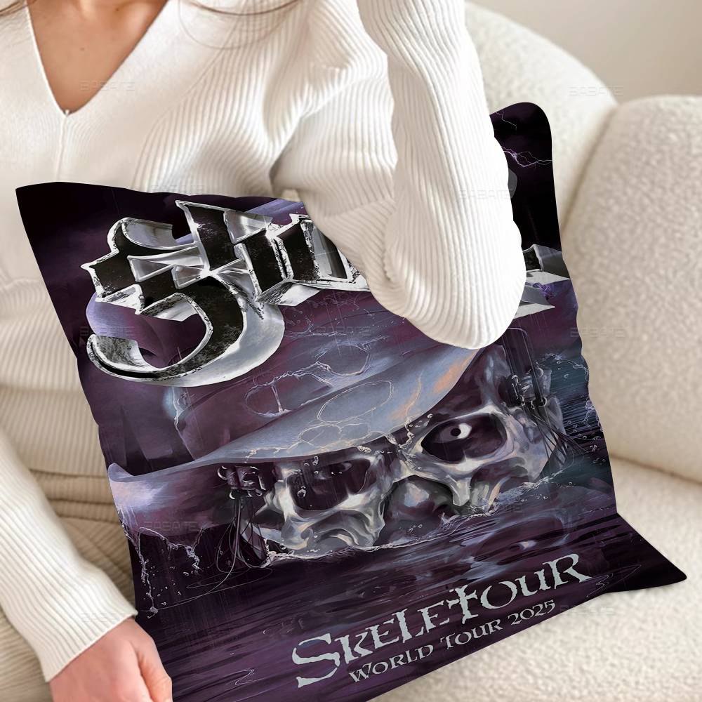 Classic Ghost Band Pillow Cover For Bedroom Room And Living Room Sofa Decorative Cushion Cover