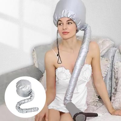 Vysoušeč vlasů s kapucí Čepice Měkké sušení Styling Curling Hluboká kondicionér Olejová péče o vlasy Čepice Foukač Nástavec Dámská Péče o vlasy Difuzér Klobouk
