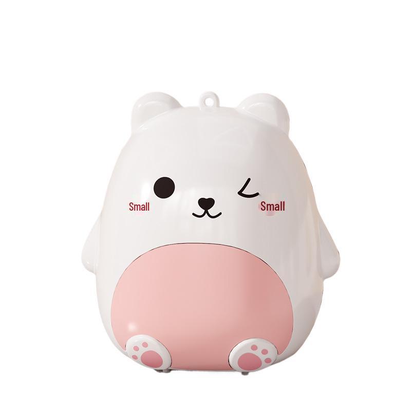 Cute Bear Portable Pill Box - Large Capacity, Sealed Medicine Dispenser & Household Storage