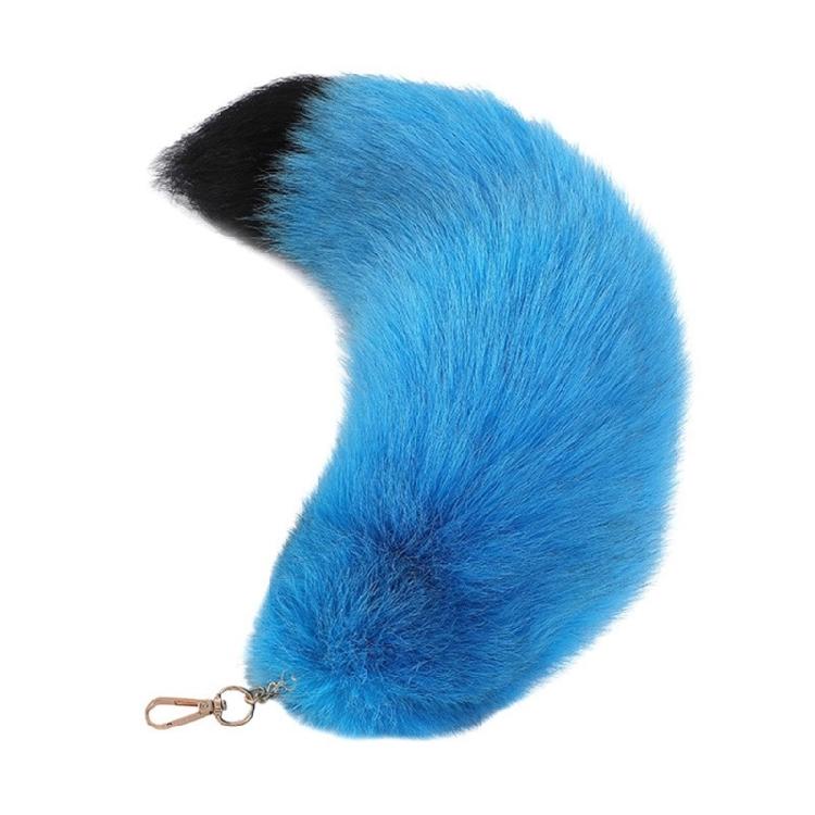 Foxes Tail Keychain Cosplays Toy Foxes Tail Keyring Bag Hangings Pendant Charm