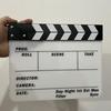 Acrylic Clapperboard Movie Slate for Film and Photography