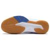 New LiNing Badminton Training Shoes Unisex Standard White/Bright Colorful Blue AYTS038-3