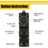 Power Window Switch Driver Side Compatible with Ford Explorer 2011-2015, for Ford Taurus 2013-2019 Front Left Driver Side Power Window Master Switch
