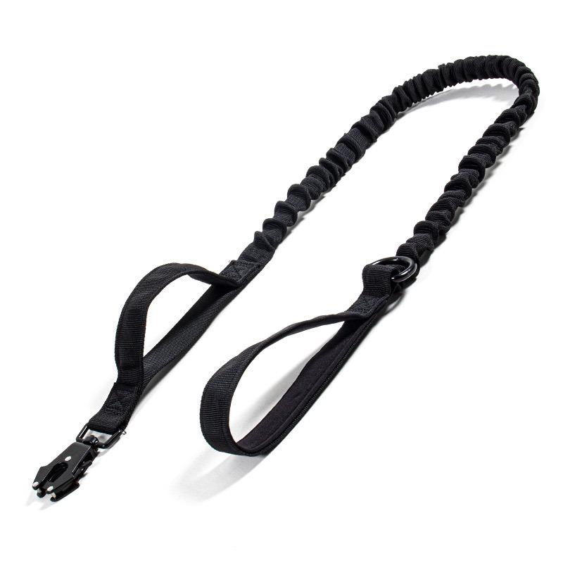 Tactical Adjustable Dog Collar & Leash - Outdoor Explosion-Proof Training Collar.