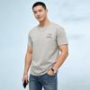Herren Plus Size Baumwoll-T-Shirt Einfach Rundhalsausschnitt Kurzarm Locker Atmungsaktiv Sommer Freizeit Oberteile M-6XL
