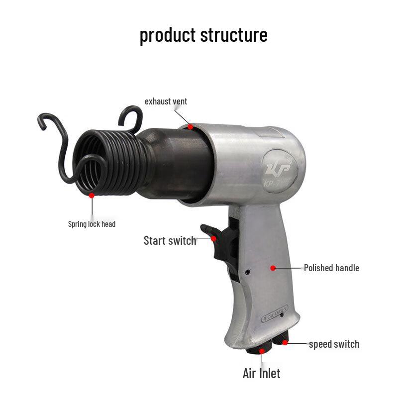 KOPO Pneumatic Air Hammer Shovel CN plug (adapter included)