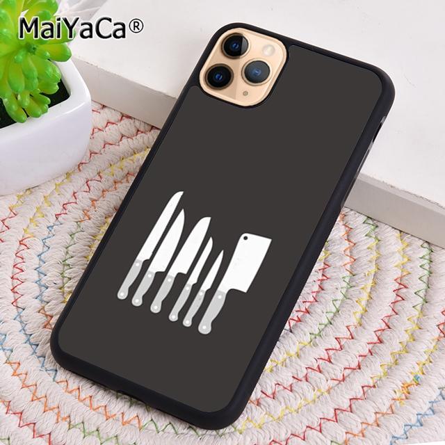 

Cooking Chef Knives Phone Case For iPhone 17 Air 16 pro max 15 14 plus 12 13 Shell Cover coque iPhone 11