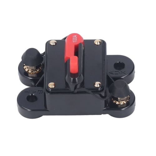 Circuit Breaker Switch, Widely Used, Easy Installation, Quick Response, Reusable, DC 12-48V (100A)