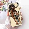 For Tecno Pova 7 Ultra 5G LJ9 Case Cartoon Cat Tiger Silicone TPU Black Cover For Tecno Pova 7Ultra 5G 6.67" Phone Cases Fundas