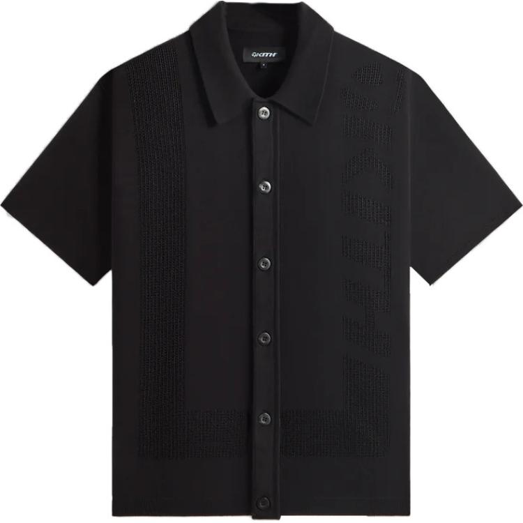 

Kith For TaylorMade Pin High Button Down Black Unisex Tops KHM032160-001 S